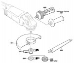 Bosch 3 601 H55 M00 Gws 26-180 Jh Angle Grinder 230 V / Eu Spare Parts